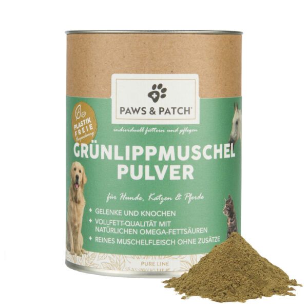 PAWS & PATCH Green Lipped Mussel Powder Prášek
