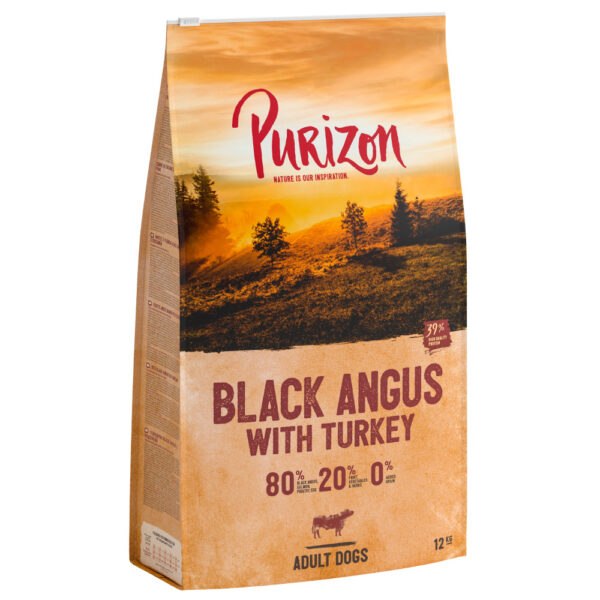 Purizon Adult 80:20:0 Black-Angus hovězí s krocanem -