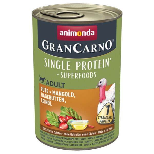 Animonda GranCarno Adult Superfoods 6 x 400 g -