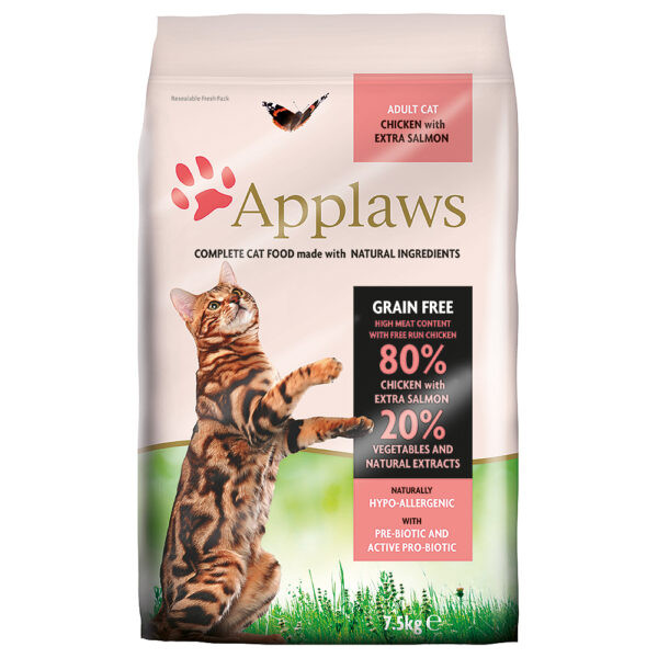 Applaws Adult Cat Chicken & Salmon - Výhodné