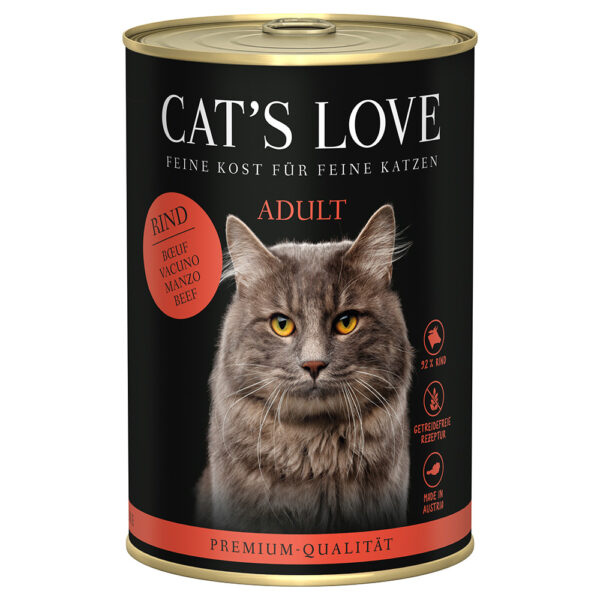 Cat's Love 6 x 400 g