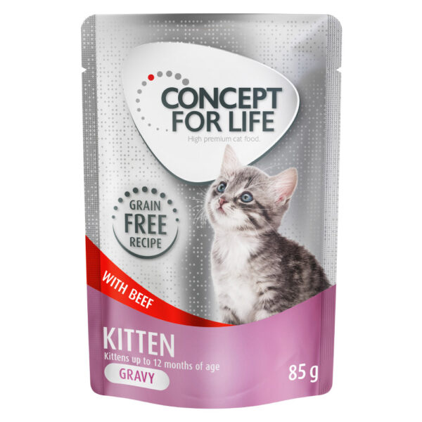 Concept for Life Kitten hovězí bez obilovin – v