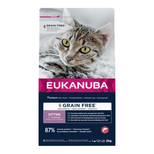 Eukanuba Kitten Grain Free bohaté na