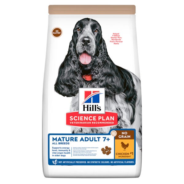 Hill's Science Plan Canine Mature Adult 7+ No Grain Chicken