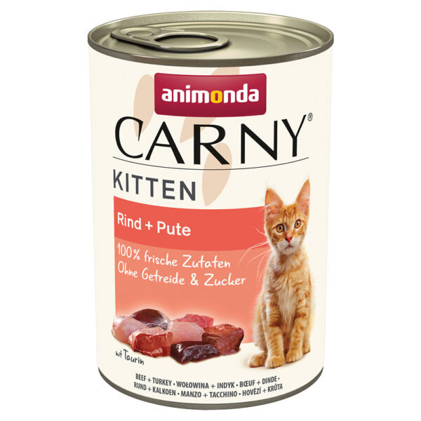 Výhodné balení Animonda Carny Kitten 24 x 400