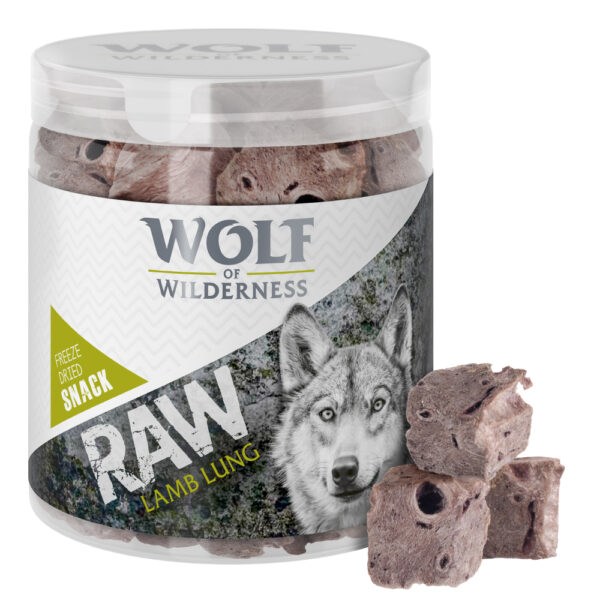 Wolf of Wilderness - RAW snack (mrazem sušený)