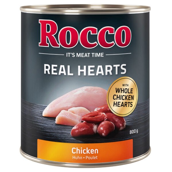 Rocco Real Hearts 6 x 800 g -