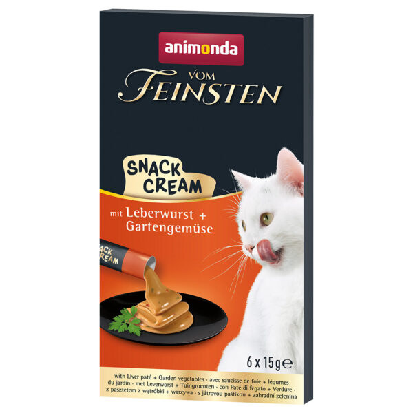 Animonda Vom Feinsten Adult Snack-Cream - 6 x