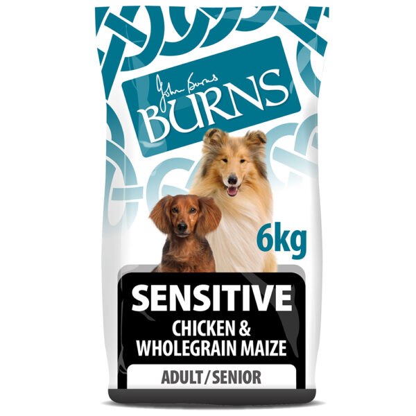 Burns Dog Adult & Senior Sensitive Chicken & Wholegrain