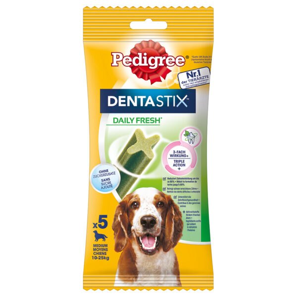 Pedigree Dentastix Fresh každodenní svěžest - 5 ks Medium