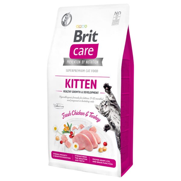 Brit Care Grain-Free Kitten Healthy Growth &