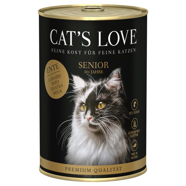 Cat's Love 12 x 400 g –