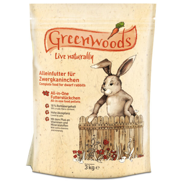 Greenwoods krmivo pro králíky -