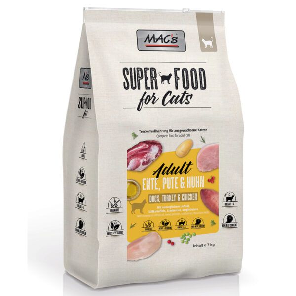 MAC's Superfood for Cats Adult - kachna