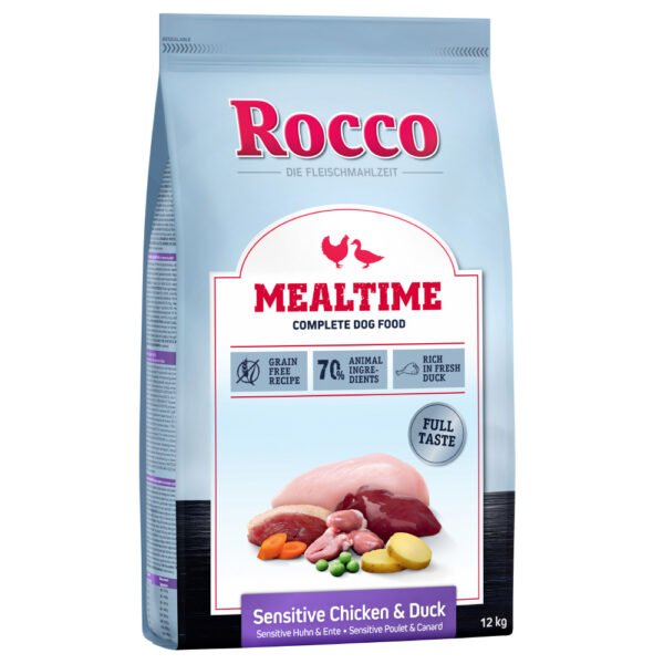 Rocco Mealtime Sensitive kachní a kuřecí - výhodné