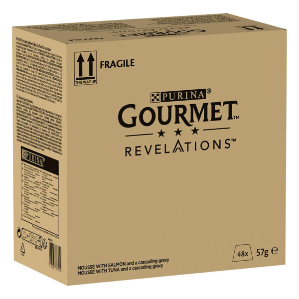 Výhodné balení Gourmet Revelations Mousse krmivo pro kočky 48