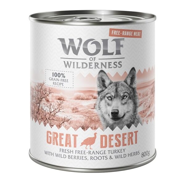 Wolf of Wilderness "Free-Range Meat" 6 x 800