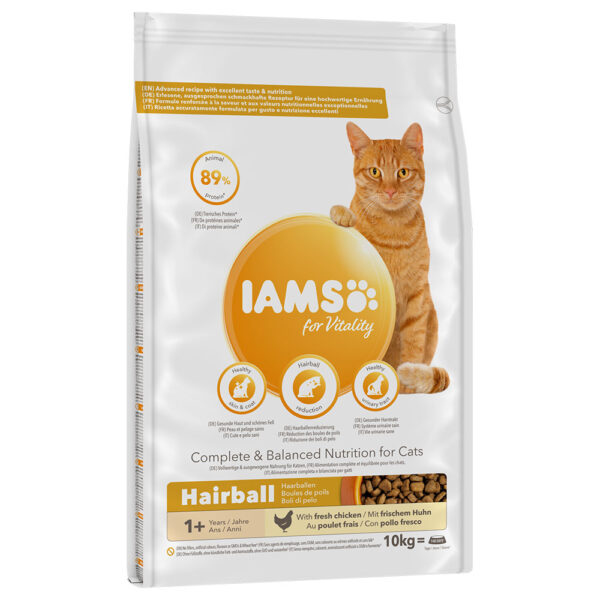 IAMS for Vitality Hairball Adult Chicken