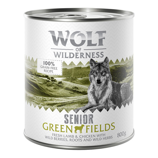 Výhodné balení: Wolf of Wilderness Senior 12 x 800 g