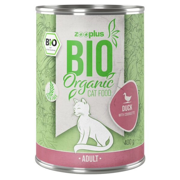 zooplus Bio - bio kachní s bio cuketou