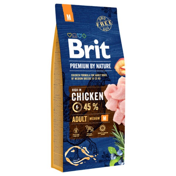 Brit Premium by Nature Adult M - Výhodné