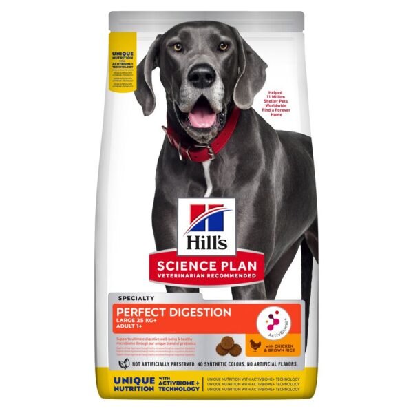 Hill's Science Plan Canine Adult Perfect Digestion Large Breed