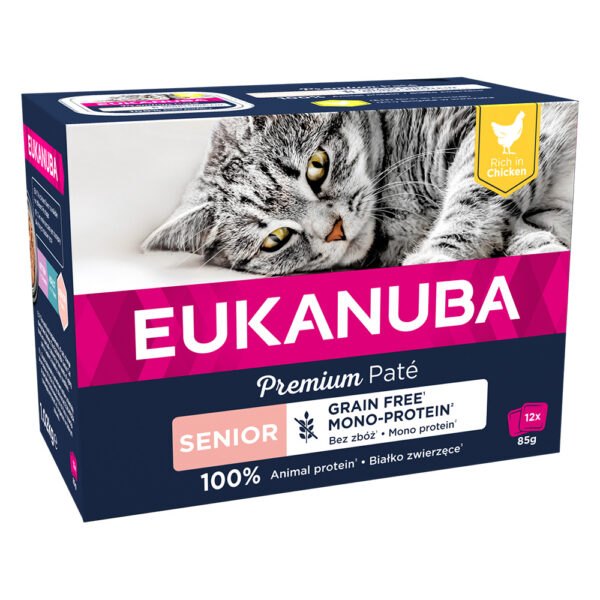 Výhodné balení Eukanuba Senior bez obilovin 24