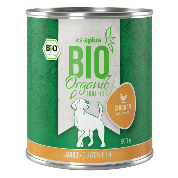 zooplus Bio - bio kuřecí s bio karotkou