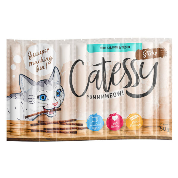 Catessy Sticks výhodné balení 50 x 5