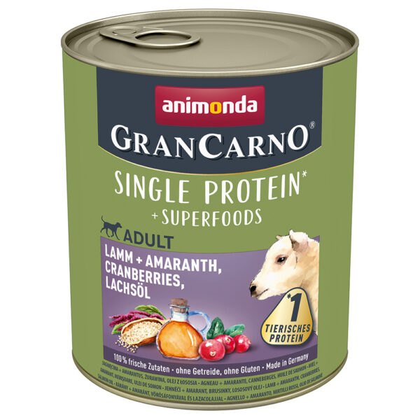 Animonda GranCarno Adult Superfoods 24 x 800 g -