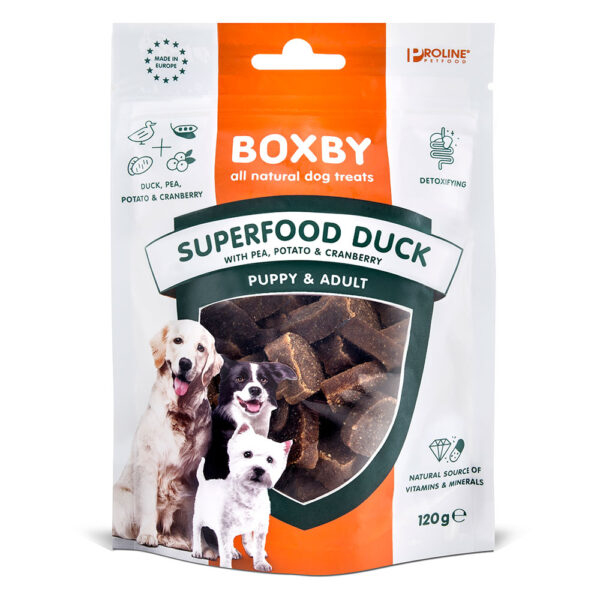 Boxby Superfood Snacks s kachnou