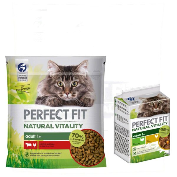 Perfect Fit Natural Vitality 6 x 650 g +  Perfect Fit