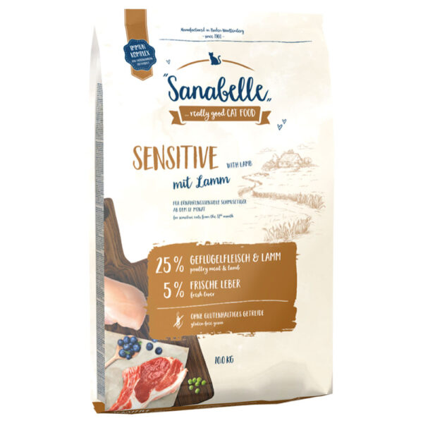 Sanabelle Sensitive jehněčí - Výhodné balení: