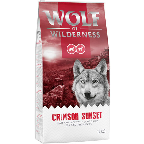 Wolf of Wilderness Adult "Crimson Sunset" - jehněčí a