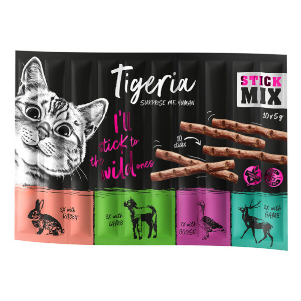 Tigeria Sticks 10 x 5 g - mix