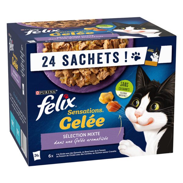 Kapsičky Felix "Sensations" 24 x 85 g - 24