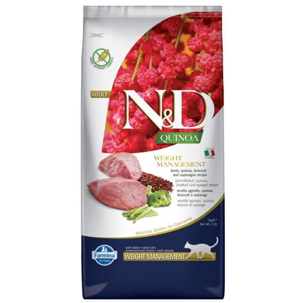 Farmina N&D Quinoa Adult Weight Management Lamb