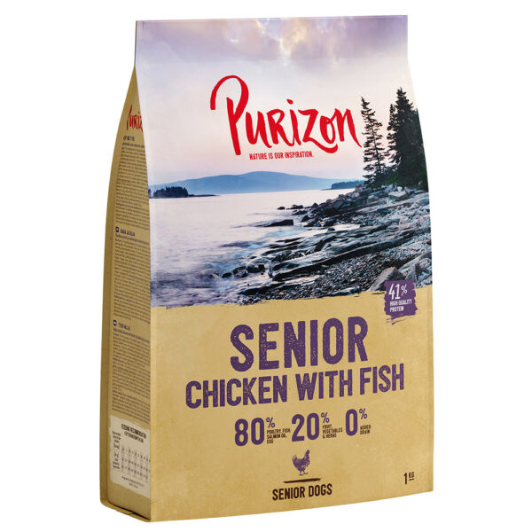 Purizon Senior kuře s rybou - bez obilovin