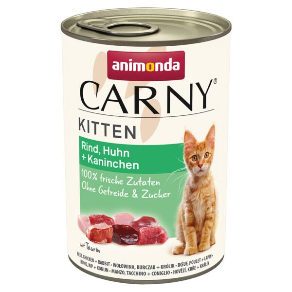 Výhodné balení Animonda Carny Kitten 24 x 400
