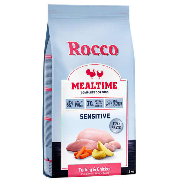 Rocco Mealtime Sensitive krůtí a kuřecí