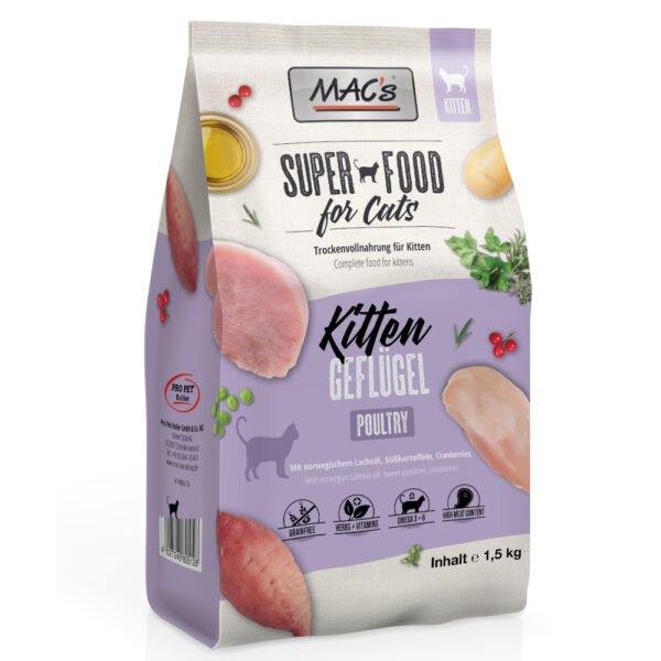 MAC's Superfood for Cats Kitten -
