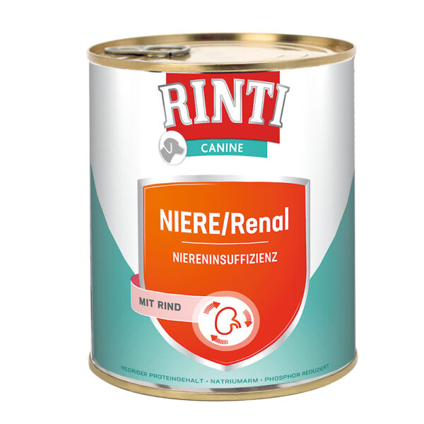 RINTI Canine Niere/Renal s hovězím 800 g
