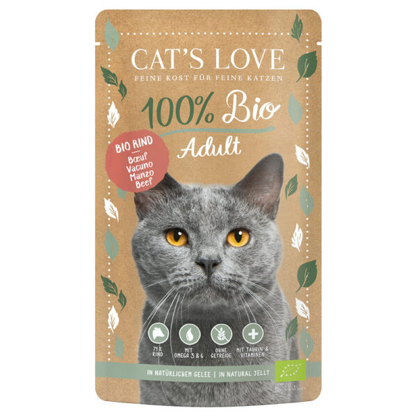 Cat's Love Bio 12 x 100 g