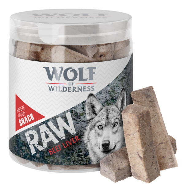 Výhodné balení Wolf of Wilderness - RAW snack (mrazem sušený)