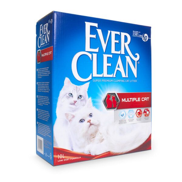 Ever Clean® Multiple Cat hrudkující kočkolit -