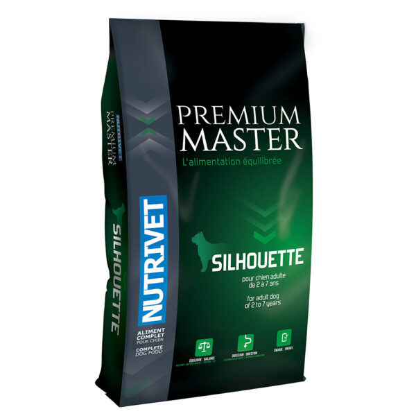Nutrivet Premium Master Silhouette pro psy -