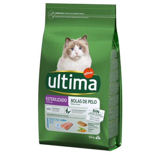 Ultima Feline Sterilized Hairball s pstruhem - 4