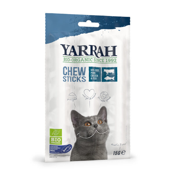 Yarrah Bio snacky pro kočky - 20 % sleva -