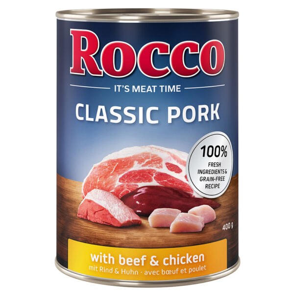 Rocco Classic Pork 6 x 400g