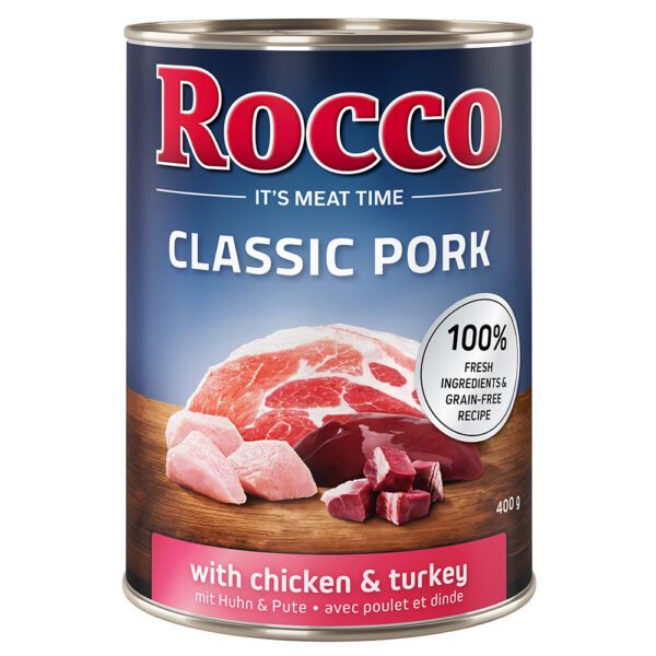 Ekonomické balení Rocco Classic Pork 12 x